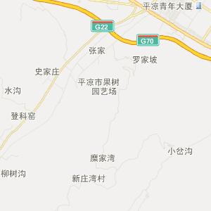 平凉10路上行公交线路