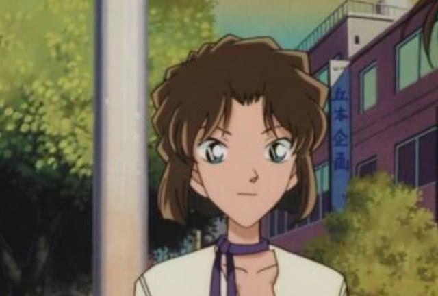 名侦探柯南发箍限制了颜值当园子去掉头饰后