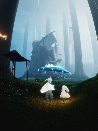 【ipad绘画】光遇壁纸.白鸟 菇菇