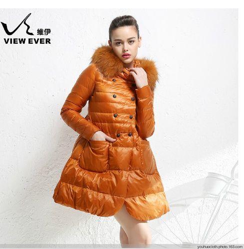 ve维伊冬装羽绒服韩版特价品牌女装走份