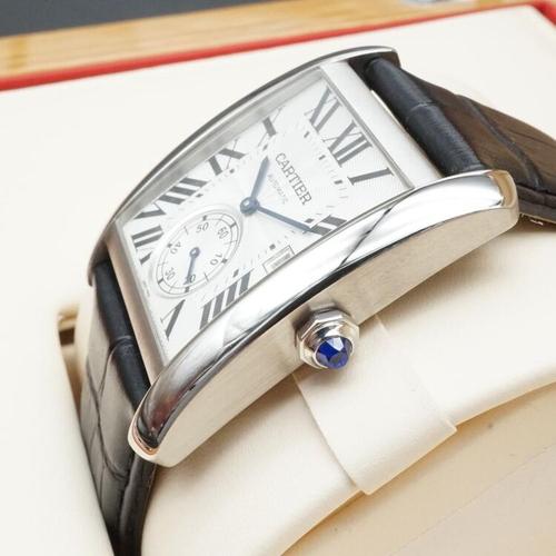 卡地亚坦克系列男士机械表