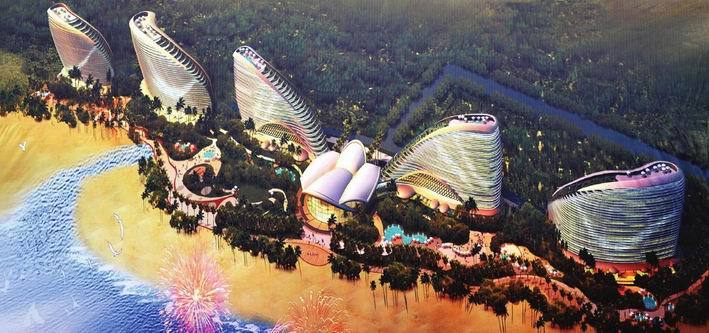 "银滩一号"酒店由南宁海兴房地产投资开发有限公司投资兴建,项目总
