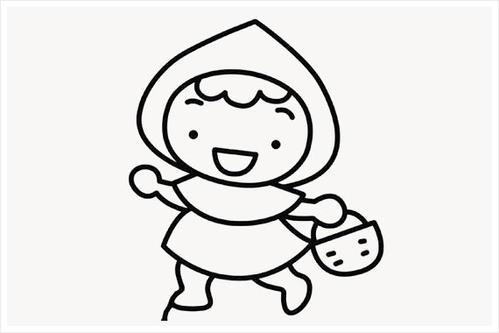 幼儿简笔画人物小孩