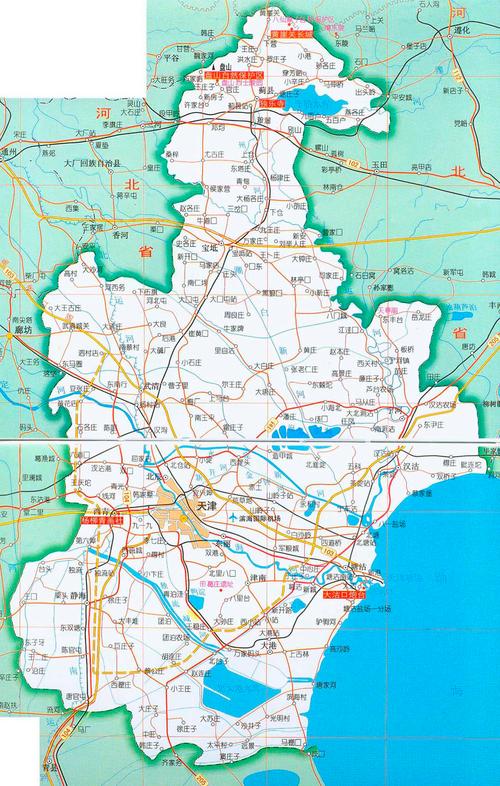 天津地图_天津地图查询_天津地图全图 - 查字典地理网