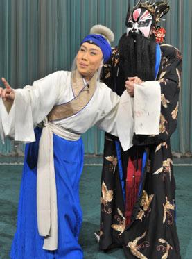 长安大戏院7月16日演出京剧挂画李逵探母游园惊梦寻梦审头刺汤
