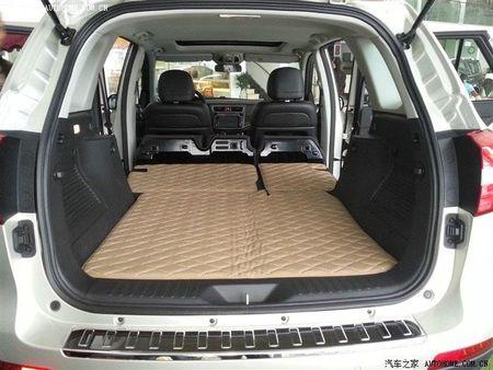 哈佛h6后排座椅如何放倒到最大化,这张是怎么办到的