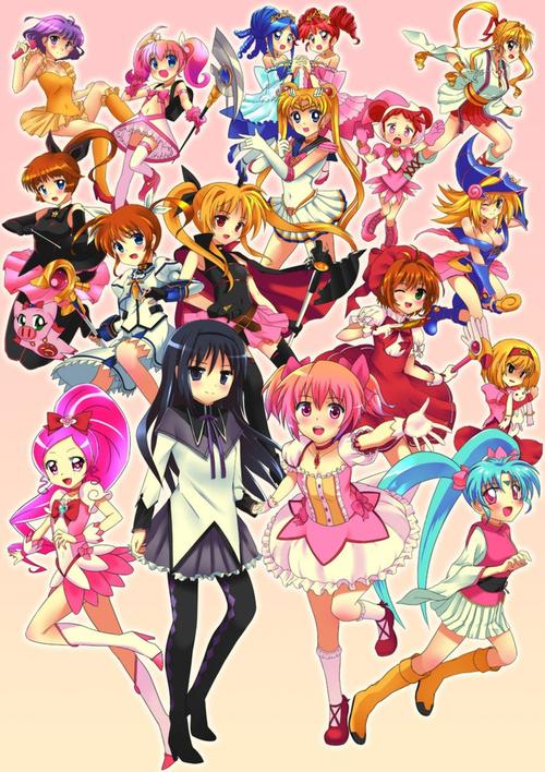 其他动漫 魔法少女小圆/heartcatch 光之美少女!/游戯王!