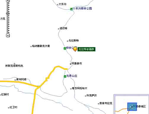 到最东部的青河县从阿勒泰地区吉木乃县,哈巴河县在这漫漫隆起的山脉