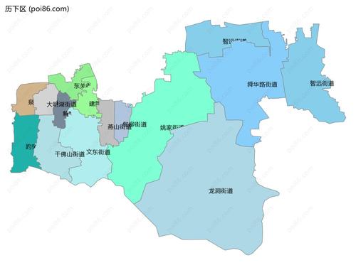 百度历下区poi数据-济南市poi数据-百度山东省poi数据