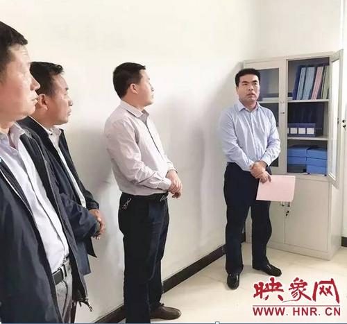 确山县委常委,组织部部长韩学锦深入留庄镇指导脱贫攻坚工作