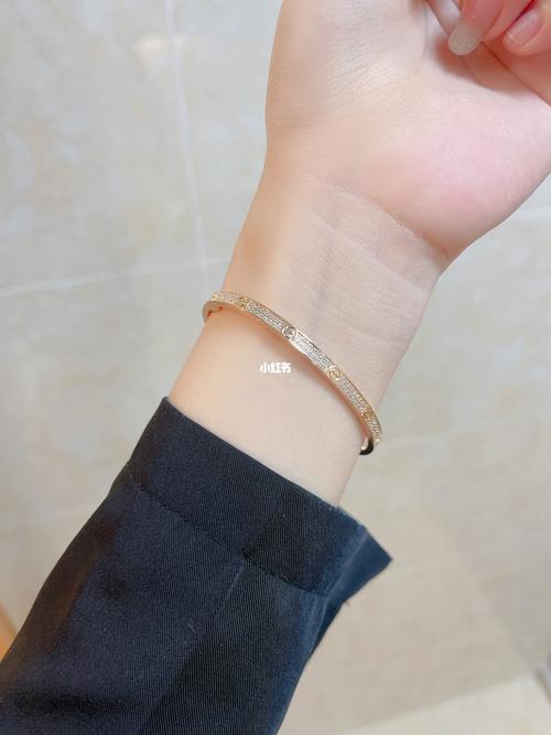 卡地亚cartier满天星手镯窄版满钻