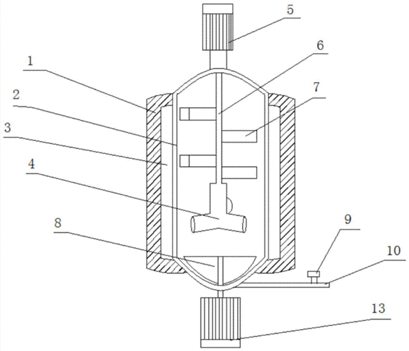 一种两级搅拌装置制造方法及图纸