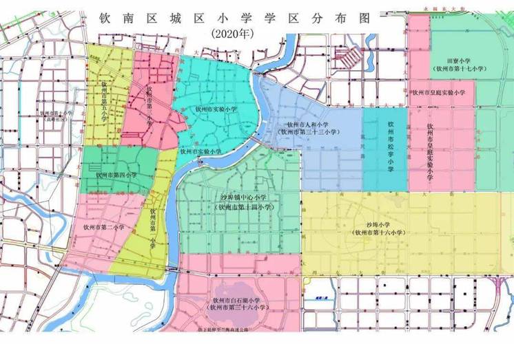 钦州市南区北区2020最新学区规划,你知道了吗?