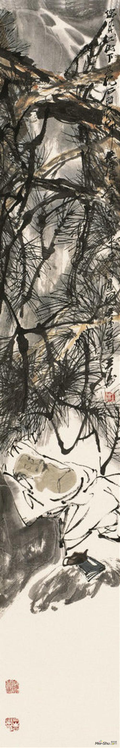 王涛-古韵四屏-国画作品-美术网 mei-shu.com