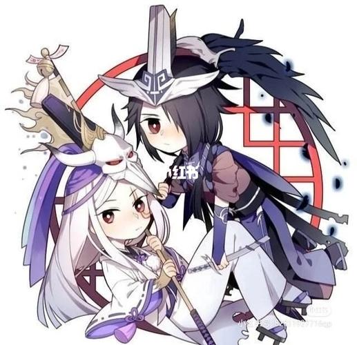 黑白无常头像 (非原创)_头像_头像分享_素材_头像