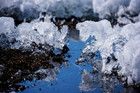 冰雪融化摄影图__山水风景_自然景观_摄影图库_昵图网