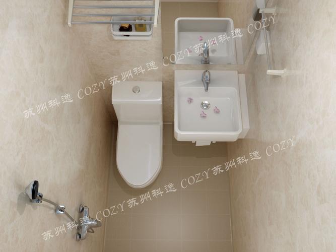 bu1014科逸整体卫浴整体浴室整体卫生间厂家直销一体式宾馆宿舍
