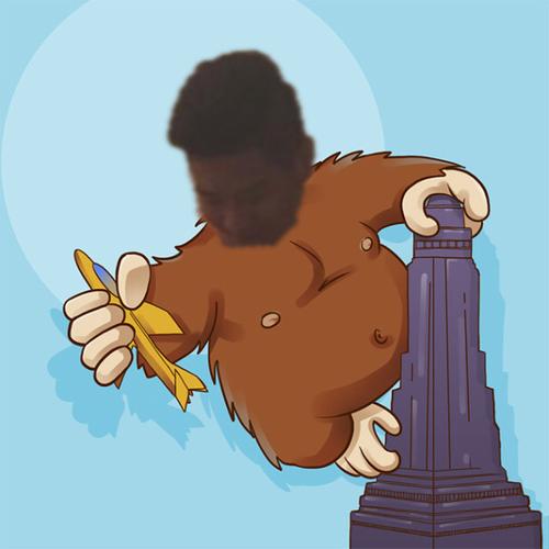 哪个大神能帮我p个搞笑的背景!