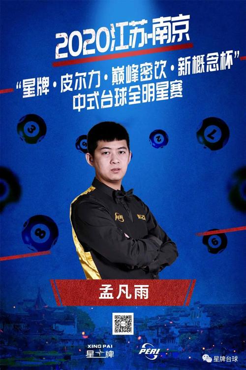 中式台球全明星公开赛球员巡礼——孟凡雨