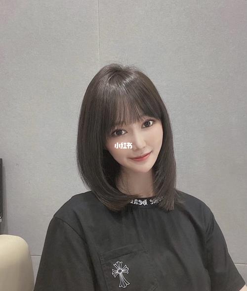 " 空气锁骨发 "太好看了,温柔气质_锁骨发_发型_发色