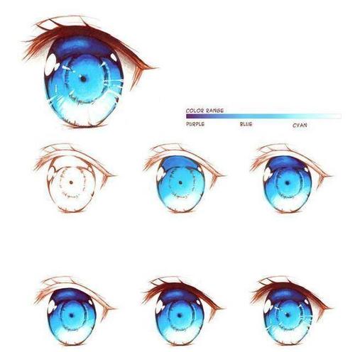 「推荐」动漫人物眼睛怎么画?漫画男女孩子眼睛画法