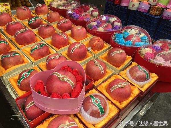 平安果怎么那么贵 几十上百一个你会买吗 你猜猜这里最贵的多少钱