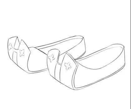 赤舄:古代天子,诸侯所穿的鞋.赤色,重底