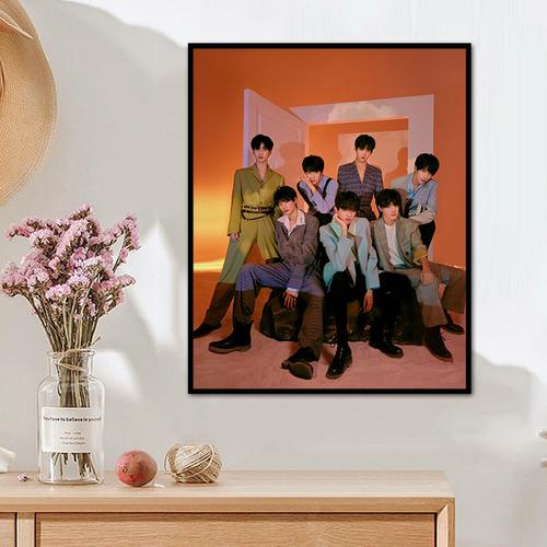 tnt时代少年团团团体diy数字油画手绘填色减压diy