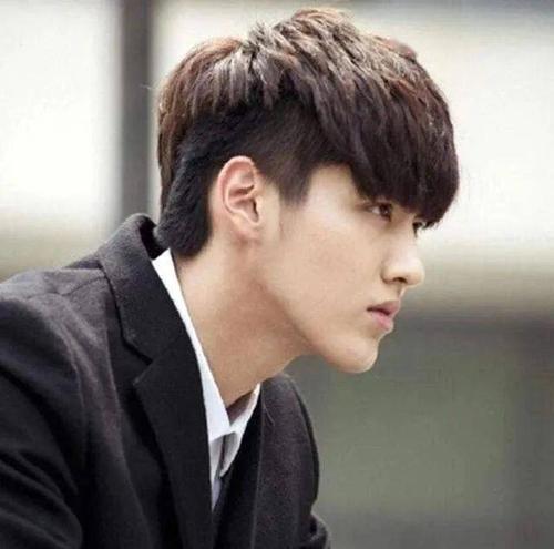 长脸,鹅蛋脸,瓜子脸都非常适合这个发型,额头较窄的男生慎选.