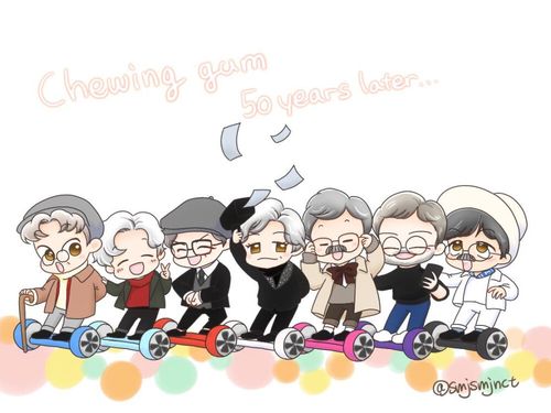 nct dream #chewing gum