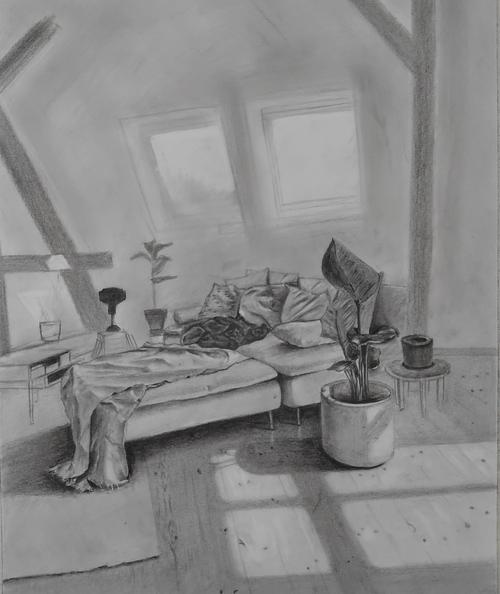 素描室内小景