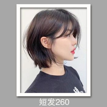 2021新款理发店装饰墙壁时尚女士短发多款烫染发型图片美发店发廊装饰