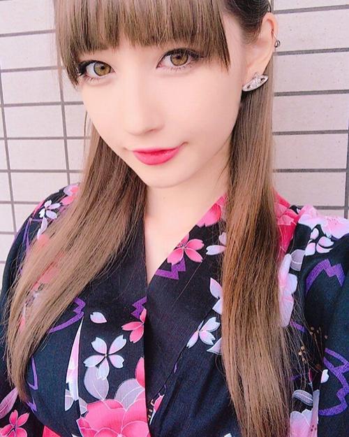 日本最可爱混血女高中生中村友茉 写真甜美清新