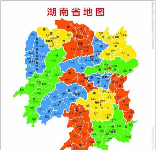 打开湖南的地图,发觉一个奇怪的现象,湖南的多个城市均呈条状分布