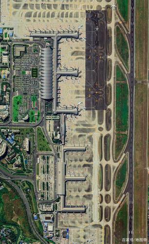 航拍成都双流国际机场,全国排名第四