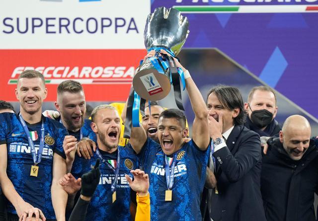 足球意大利超级杯国际米兰夺冠