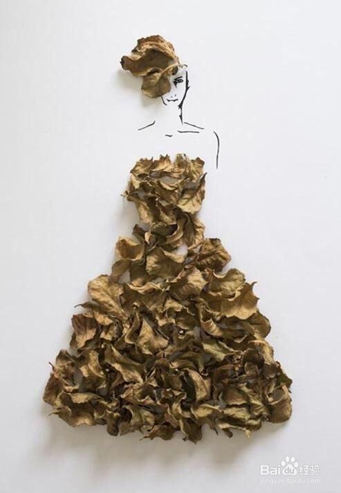 diy手工:[6]创意又高端大气有艺术感的树叶画