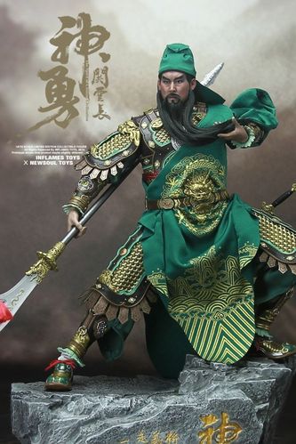 【实体现货】inflames toys 1:6 三国神勇关云长 关羽