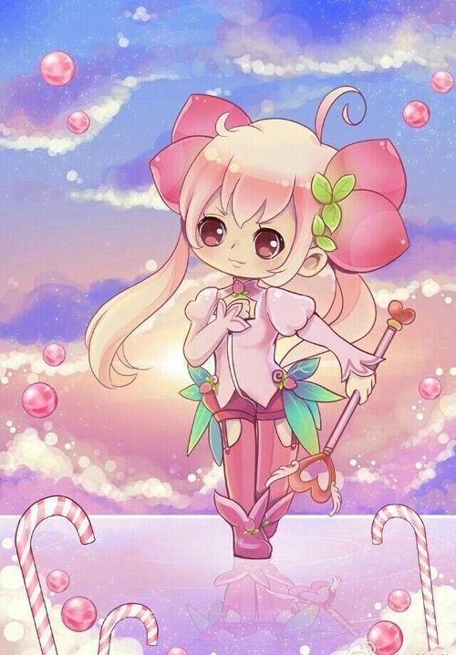 二次元高清动漫珍藏壁纸,动漫风格的拟人化水果,夏日瞬间变清爽