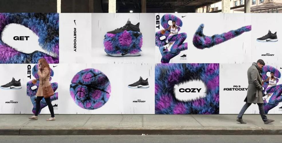 nike新广告设计太酷!毛茸茸的logo神似怪兽大学sulley!