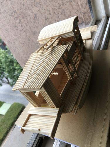 手工南湖红船_手工制作_diy_筷子_diy手工制作_兴趣爱好_手工