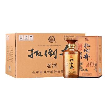 >扳倒井52度老酒高度浓香型白酒送礼品袋500ml*6瓶整箱装> 当前价格