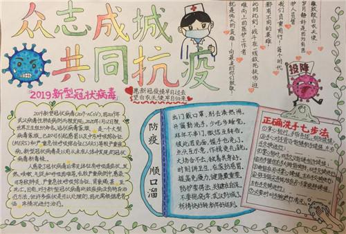 疫情手抄报文字内容资料大全_疫情手抄报图片