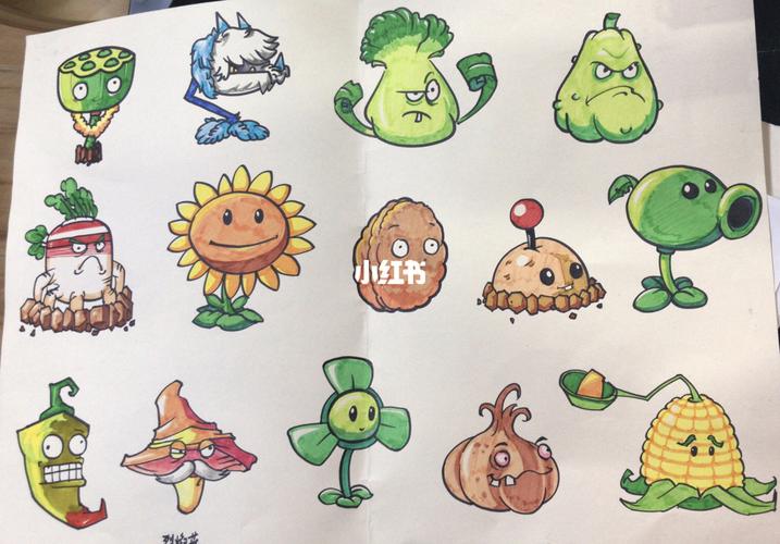 植物大战僵尸_儿童画_绘画_创意儿童画_文化_绘画