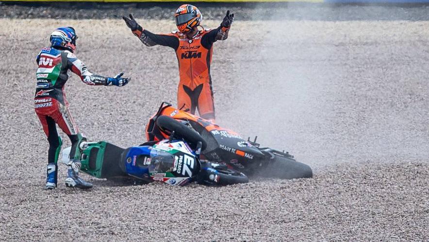 2021年摩托gp大奖赛德国站正赛:马奎斯夺得冠军