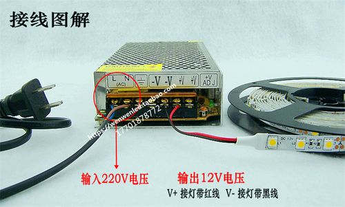led灯带变压器12v24v灯带可控硅调光电源超薄灯箱显示
