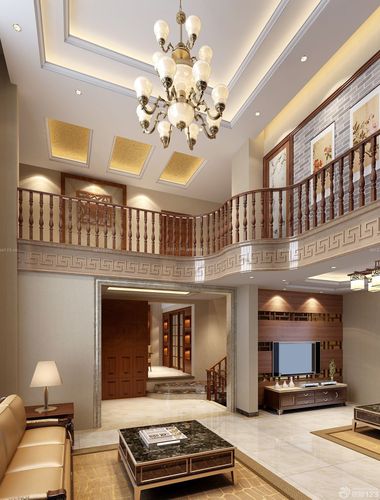 【楼中楼别墅设计图】特受欢迎的挑空客厅复式楼农村二层及三层小房子