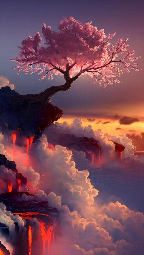 关键词 : 樱花,风景,紫色,天空,云朵,h5,h5,摄影