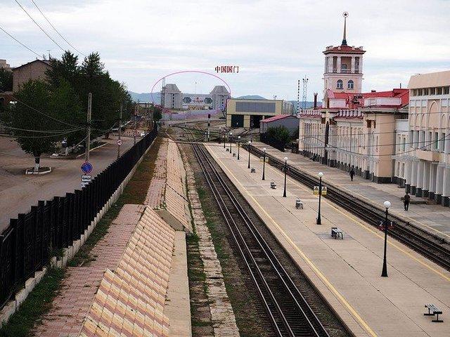 后贝加尔斯克火车站