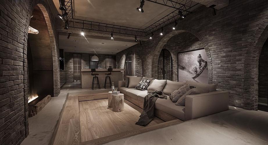 这样的硬汉工业复古风装修你爱吗?工业风装修案例效果
